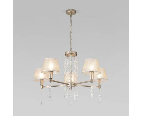 Подвесная люстра Eurosvet Charuel 60148/5 матовое золото a064944