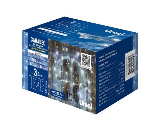 Уличная гирлянда Uniel ULD-C3020-264/TTK WHITE IP44 UL-00010918, изображение 11