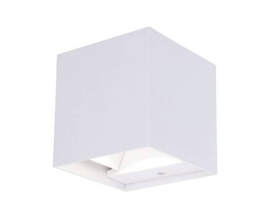 Уличный настенный светильник Uniel ULU-S55B-2x3W/3000K+4000K+6000K IP65 WHITE UL-00010854