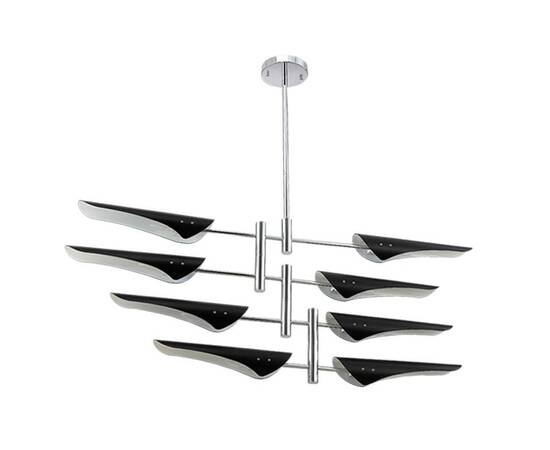 Подвесная люстра Crystal Lux Rafael SP8 Chrome, изображение 4