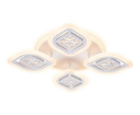 Потолочная светодиодная люстра Ambrella light Ice FA280, изображение 4