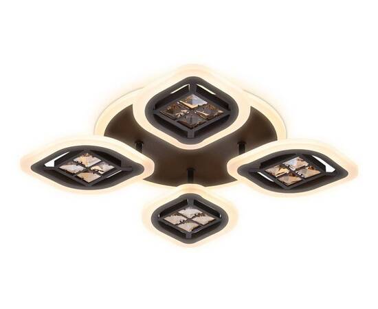 Потолочная светодиодная люстра Ambrella light Ice FA281, изображение 3