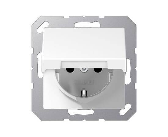 Розетка штепсельная Schuko Jung A1520BFKIKLWW