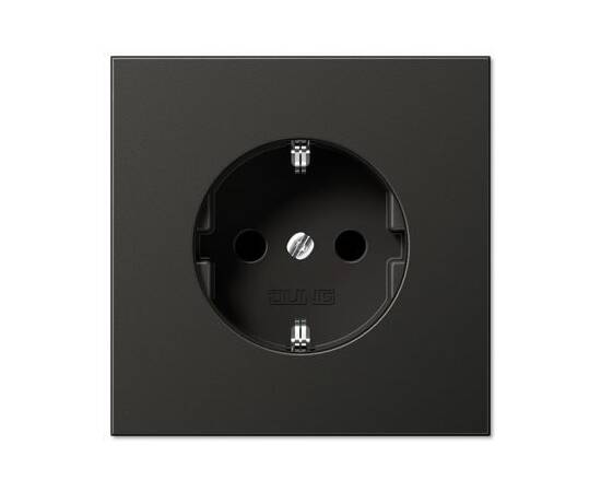 Розетка 2K+З со шторками Jung AL1520KIAN