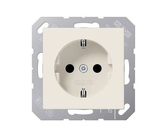 Розетка 2K+З со шторками Jung A1520KI