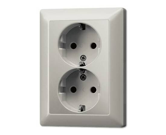 Розетка штепсельная Schuko Jung ES5020KI-L