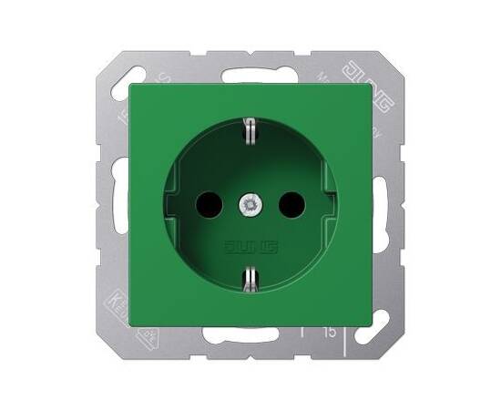 Розетка штепсельная Schuko Jung A1520BFGN