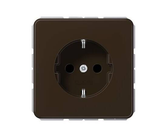 Розетка штепсельная Schuko Jung CD1520BFBR