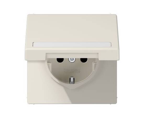 Розетка Schuko с крышкой Jung LS1520BFNAKL