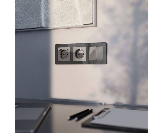 Розетка с заземлением Werkel 4690389197505 W1171044 a064090, изображение 2