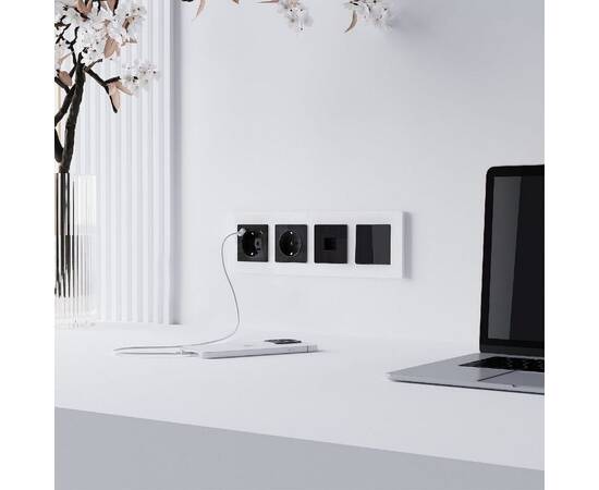 Розетка Ethernet RJ-45 Werkel 4690389197758 W1181048 a064046, изображение 3