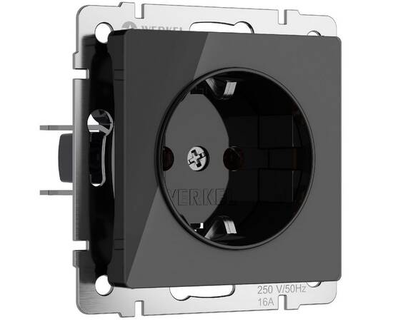 Розетка с заземлением и шторками Werkel 4690389197710 W1171148 a064042