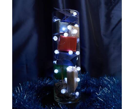 Светодиодная гирлянда линейная Лед шарики Feron CL565 48610