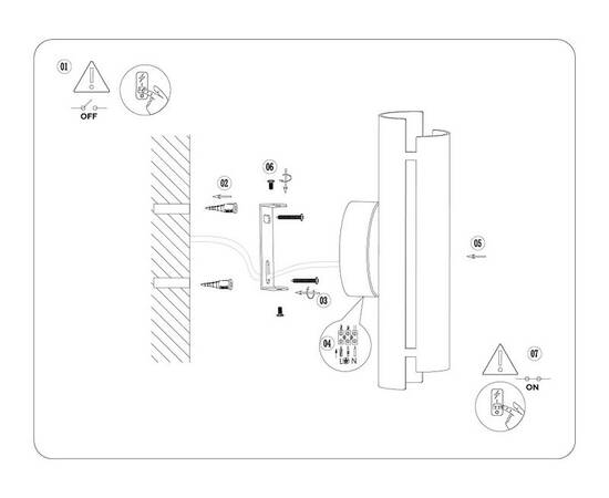 Настенный светильник Ambrella Light Techno family TN71332, изображение 7