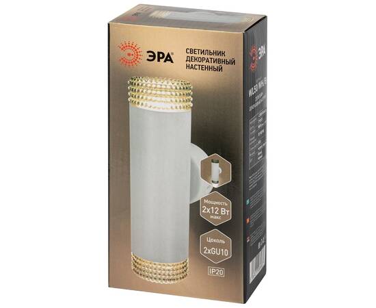 Настенный светильник Эра WL50 WH/BK Б0061196, изображение 6