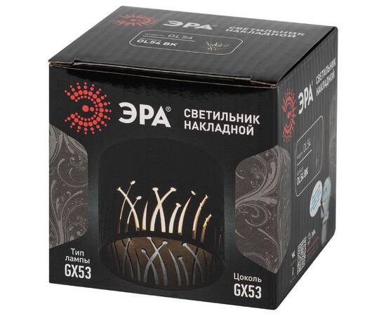 Накладной светильник Эра OL54 BK Б0061192, изображение 6