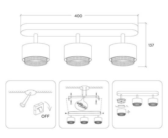 Спот Ambrella Light Techno family TN71295, изображение 7