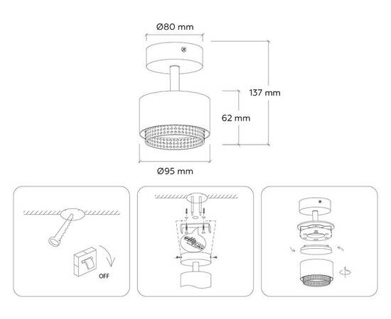 Спот Ambrella Light Techno family TN71279, изображение 6