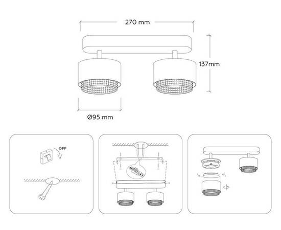Спот Ambrella Light Techno family TN71285, изображение 7