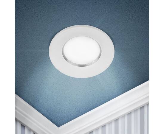 Встраиваемый светильник Эра KL107 WH/SL Б0061096, изображение 2