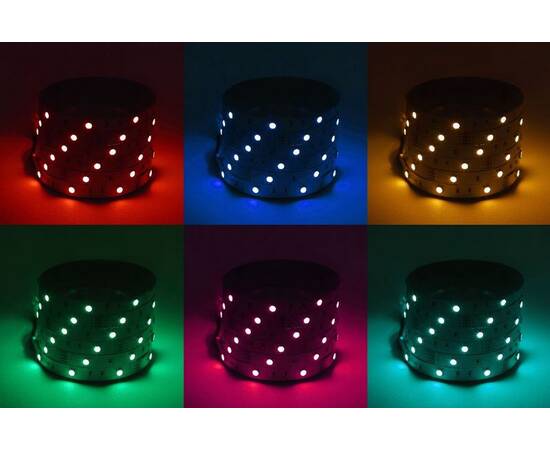 Светодиодная лента Эра 12В 2835 7,2Вт/м RGB 5м IP20 LS5050-7,2-30-12-RGB-IP20-1 year-5m Б0035602, изображение 2