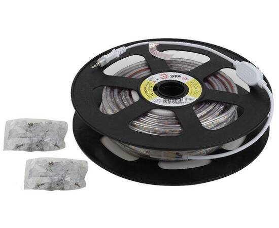 Светодиодная лента Эра 220В 2835 4,8Вт/м 2700K 20м IP67 LS2835-4,8-60-220-2700К-IP67-20m Б0043094