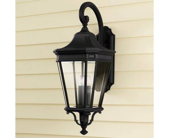 Уличный настенный светильник Feiss Cotswold lane FE-COTSLN2-L-BK, изображение 5