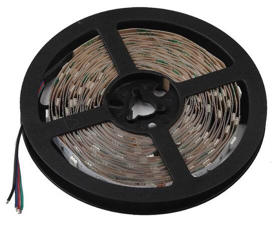Светодиодная лента Эра 12В 5050 7,2Вт/м RGB 5м IP20 LS5050-7,2-30-12-RGB-IP20-2year-5m KU-5050AD-30D
