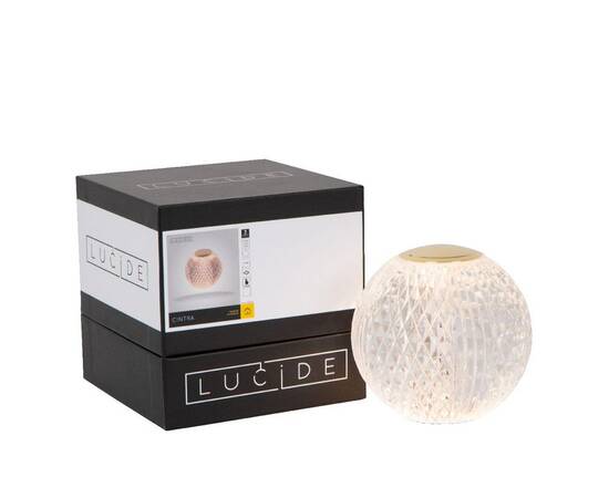 Настольная лампа с аккумулятором Lucide Cintra 13599/01/60, изображение 8