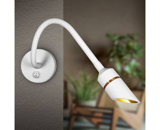 Гибкое бра Эра WL47 WH Б0059815, изображение 11