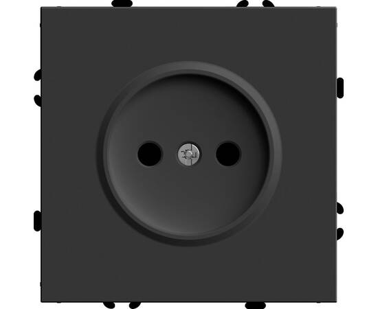 Розетка 1-местная с защитной шторкой Stekker RST16-5109-05 Эмили 49850