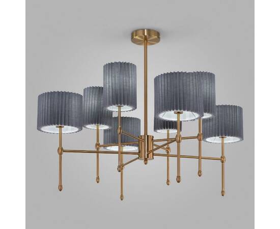 Люстра на штанге Eurosvet Notturno 60162/8 латунь Smart a065666