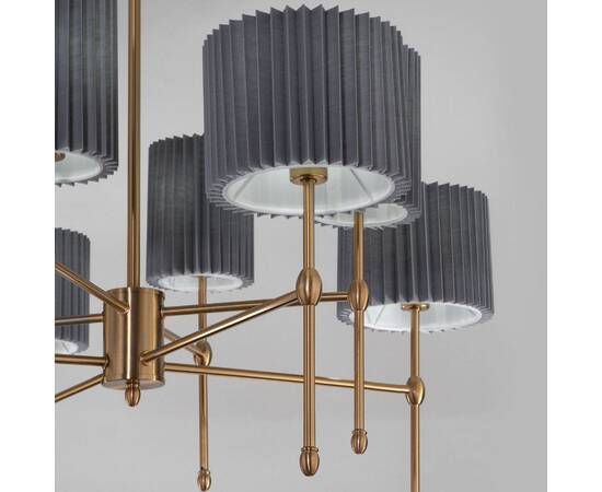 Люстра на штанге Eurosvet Notturno 60162/8 латунь Smart a065666, изображение 2