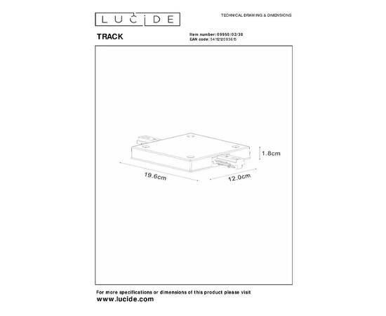 Источник питания Lucide Track 09950/02/30, изображение 5