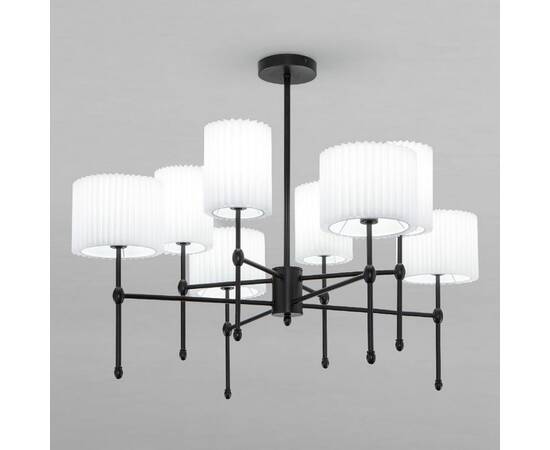 Люстра на штанге Eurosvet Notturno 60162/8 черный Smart a065663