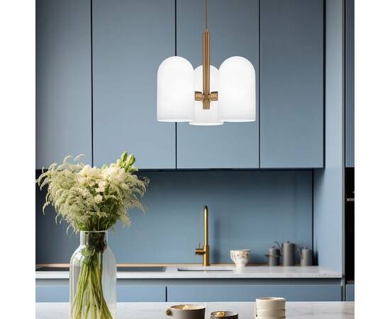 Подвесной светильник Eurosvet Bambola 50357/3 латунь a065660, изображение 4