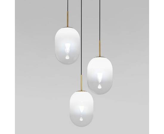 Подвесной светильник Eurosvet Loona 60161/3 латунь a065613, изображение 3