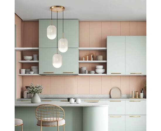 Подвесной светильник Eurosvet Loona 60161/3 латунь a065613, изображение 4