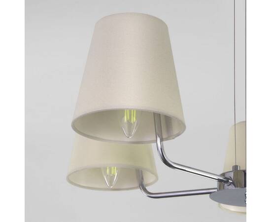 Подвесная люстра Eurosvet Amaretto 60155/5 хром a065002, изображение 2