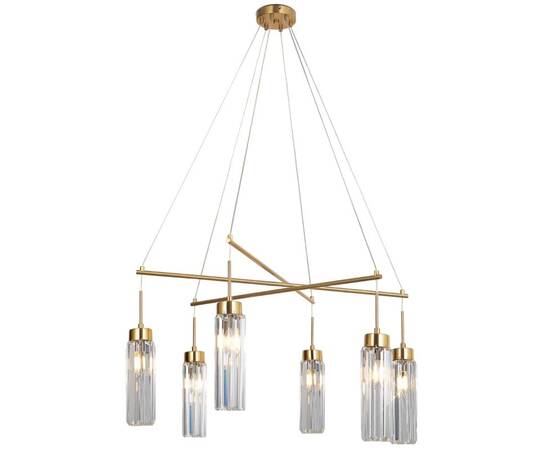 Подвесная люстра Eurosvet Gilian 60163/6 латунь Smart a065757
