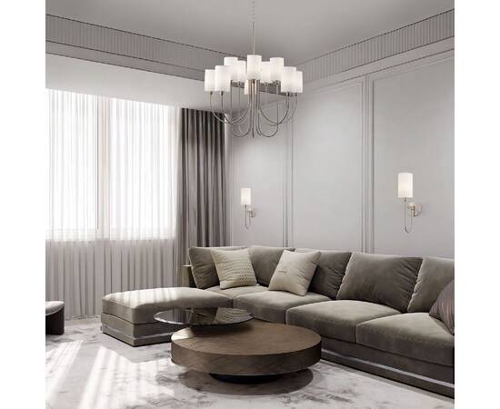 Бра Eurosvet Abbey 60164/1 никель a065753, изображение 4