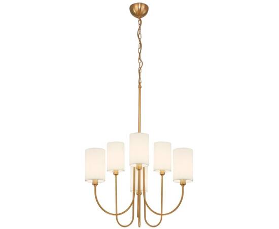Подвесная люстра Eurosvet Abbey 60164/6 латунь Smart a065745