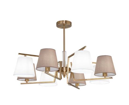 Люстра на штанге Eurosvet Ozark 60149/8 латунь Smart a064981