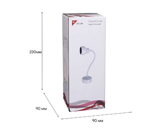 Гибкое бра Reluce 86203-9.2-001MN LED5W WT, изображение 3