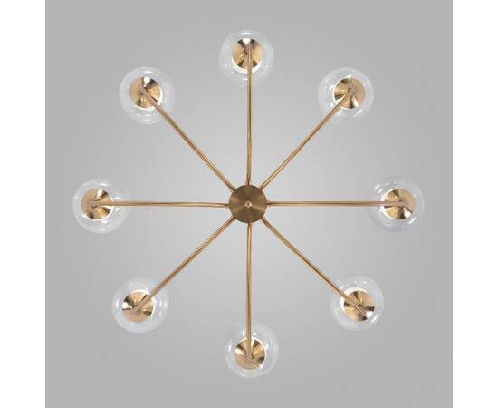 Люстра на штанге Eurosvet Spritz 70217/8 латунь Smart a064748, изображение 3