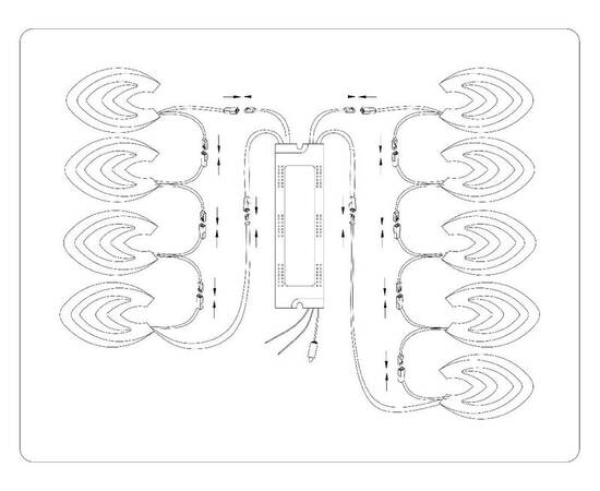 Потолочная люстра Ambrella Light Acrylica Original FA4547, изображение 11