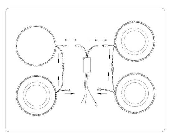 Потолочная люстра Ambrella Light Acrylica Original FA8866, изображение 9