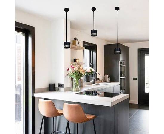 Подвесной светильник Reluce 53018-0.9-001MN GX53 BK, изображение 6