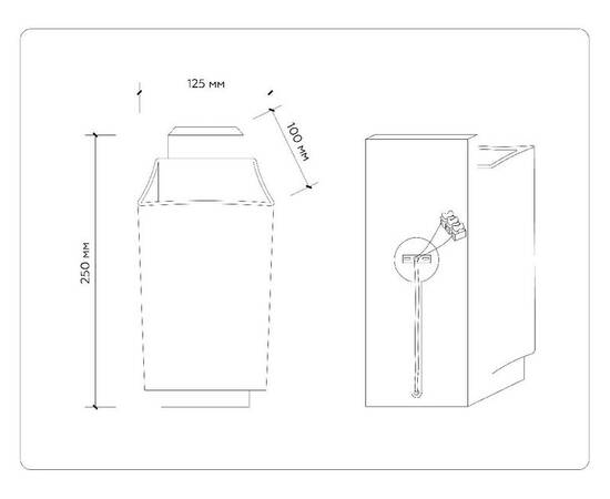 Настенный светильник Ambrella Light Loft TR83122, изображение 6