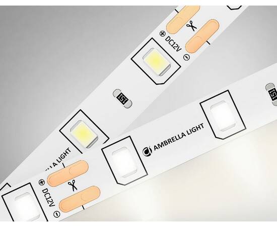 Светодиодная лента Ambrella Light LED Strip 12В 2835 4,8Вт/м 4500K 5м IP20 GS1002